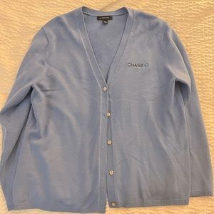 Chase Bank Uniform cardigan sweater